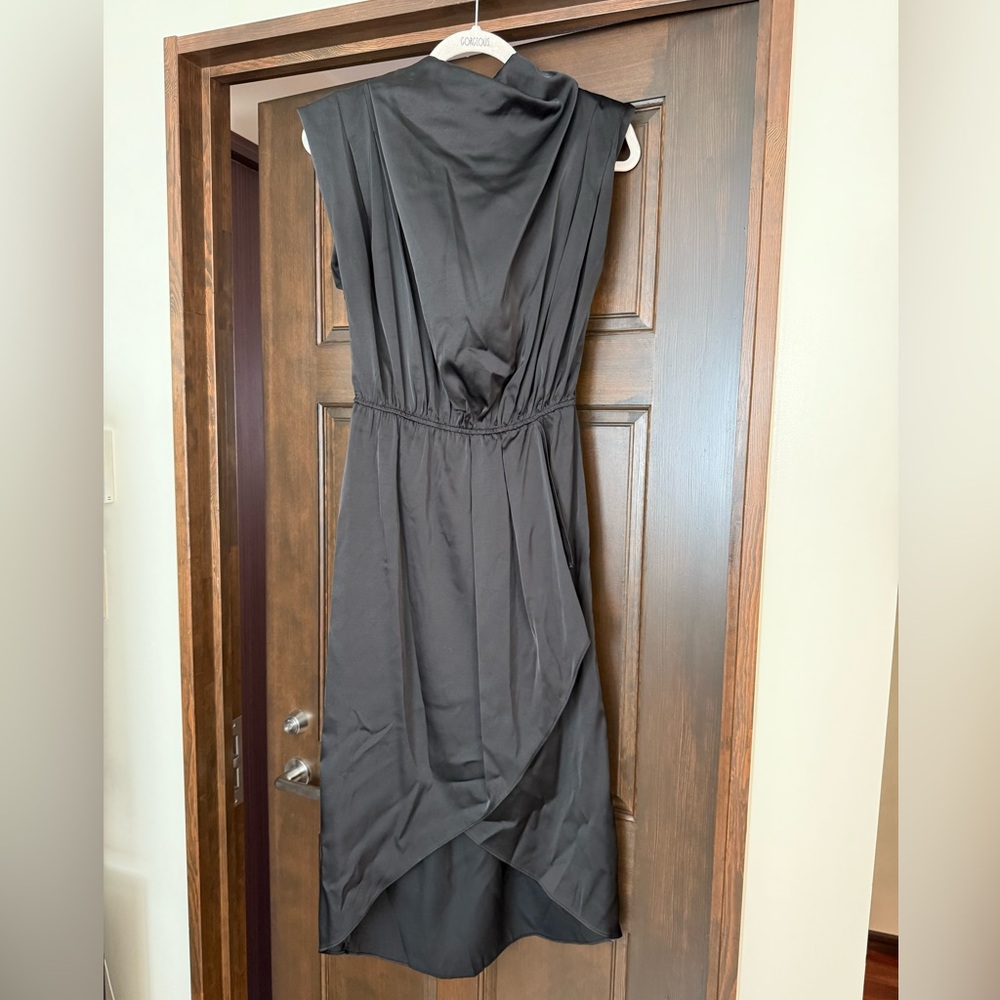 Black Midi Cocktail Dress